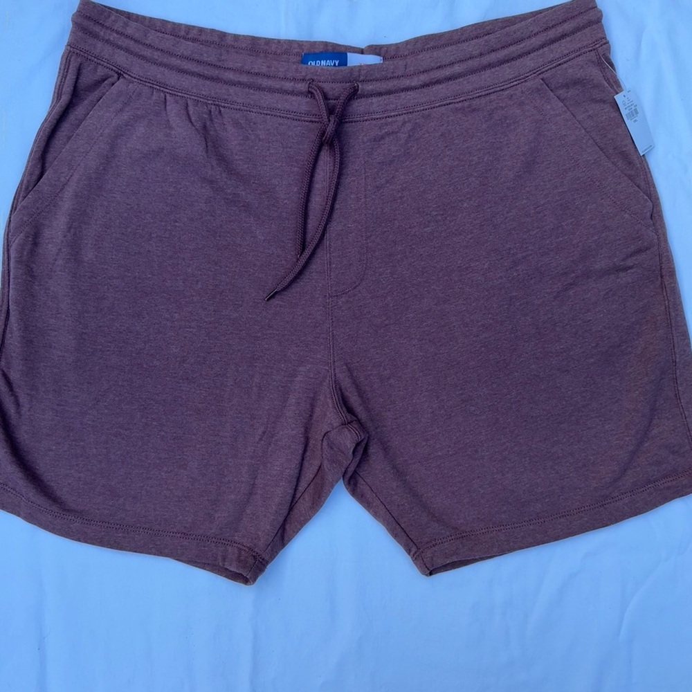 NWT Old Navy Red Heather Sweat Shorts
